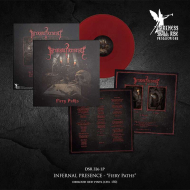 INFERNAL PRESENCE Fiery Paths LP OXBLOOD RED , PRE-ORDER [VINYL 12"]